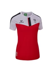 Erima Damen ÖOC Athleten Trainingsshirt weiß/rot
