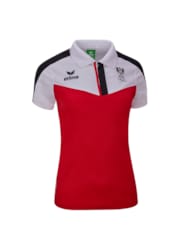 Erima Damen ÖOC Athleten Poloshirt weiß/rot