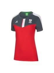 Erima Damen ÖOC Athleten Trainingsshirt grau/rot