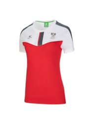 Erima Damen ÖOC Athleten Trainingsshirt weiß/rot
